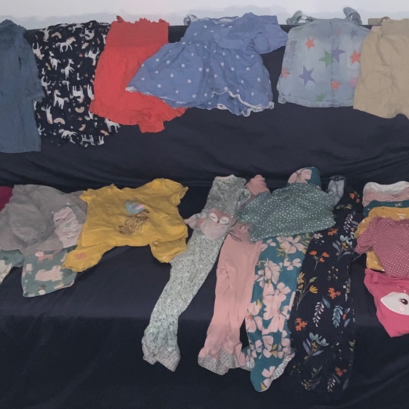 Baby clothes 0-2T GENTLY USED SOME NEW! - Picture 6 of 16